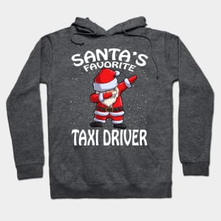 Santas Favorite Taxi Driver Christmas Hoodie